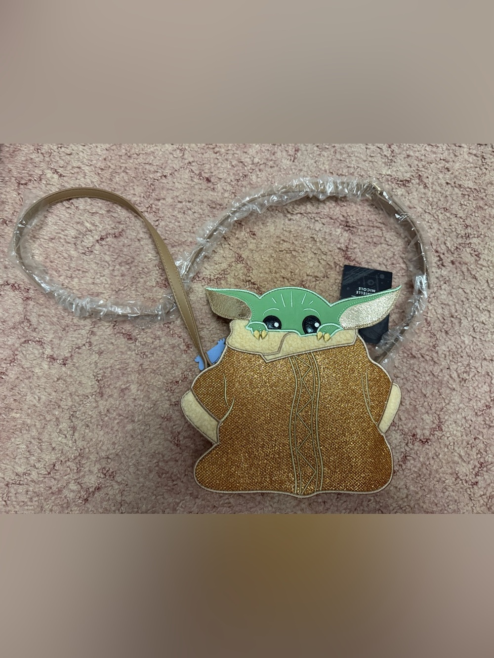 NWT Danielle Nicole Star Wars The Mandalorian Grogu Crossbody Bag
